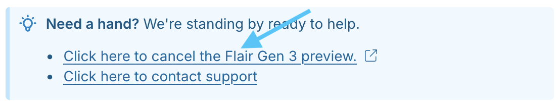 Cancel Flair Gen 3 preview