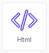 Shogun HTML element