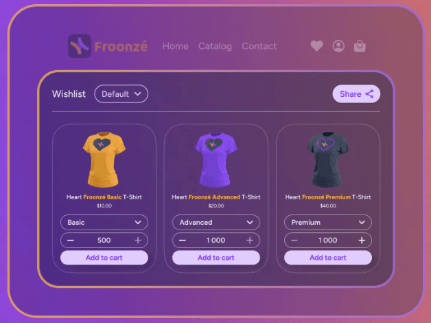 Wishlist app