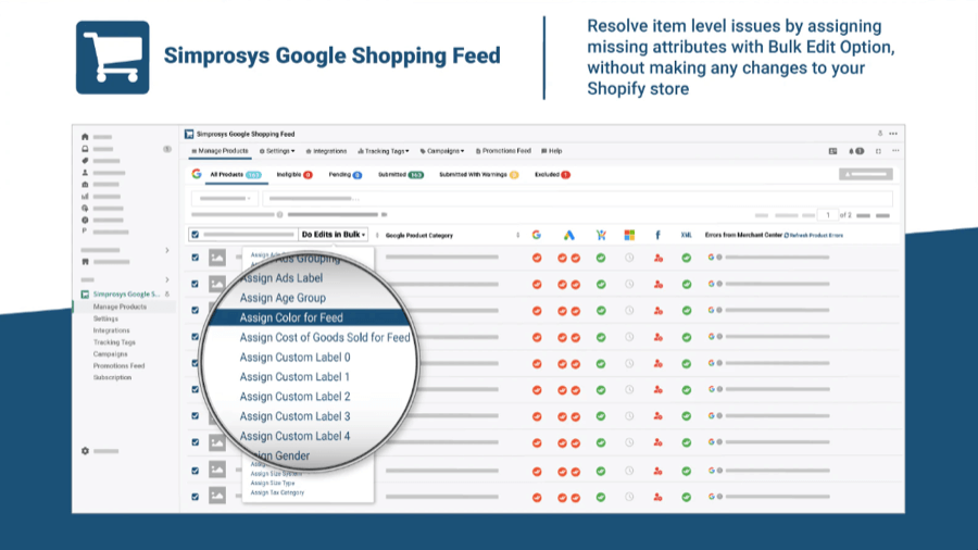 Simprosys Google Shopping Feed