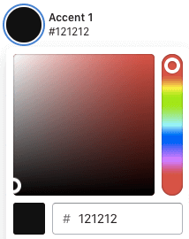 Color picker.