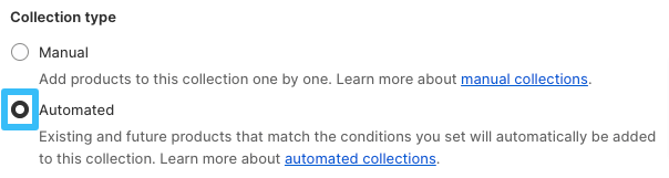 Automated collection