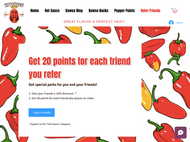 Hot sauce referral