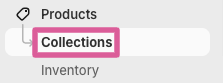 Products collections