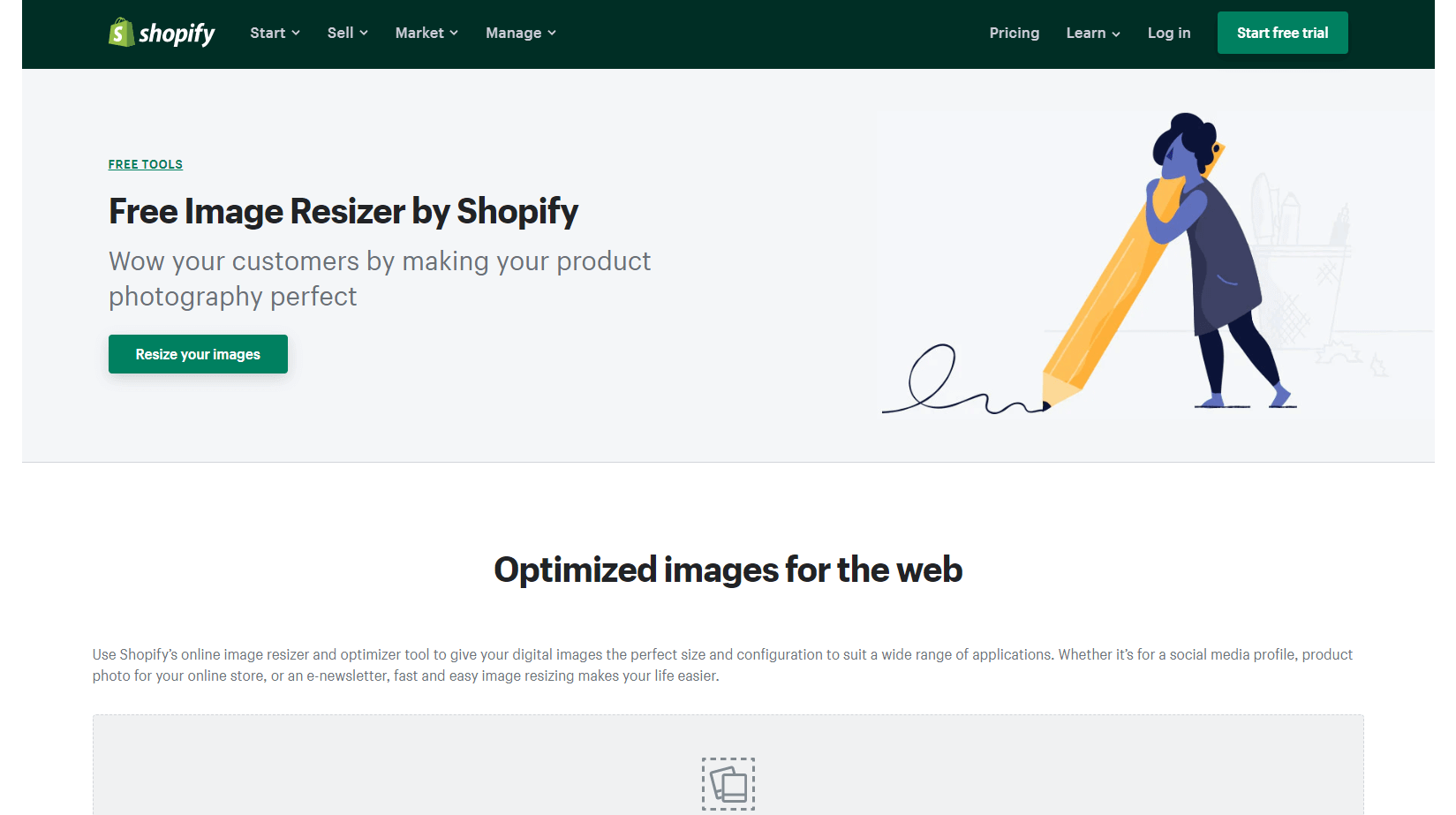 Shopify Image Resizer.
